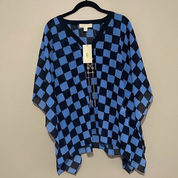 Michael Kors Bat Wing Blouse S/M - Picture 2 of 11